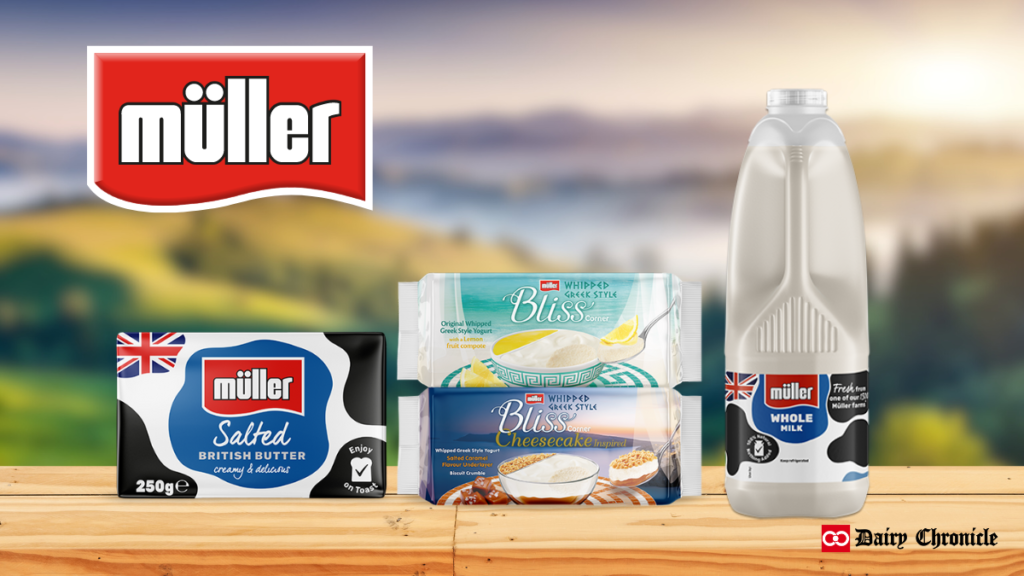 Muller logo and Muller brand products