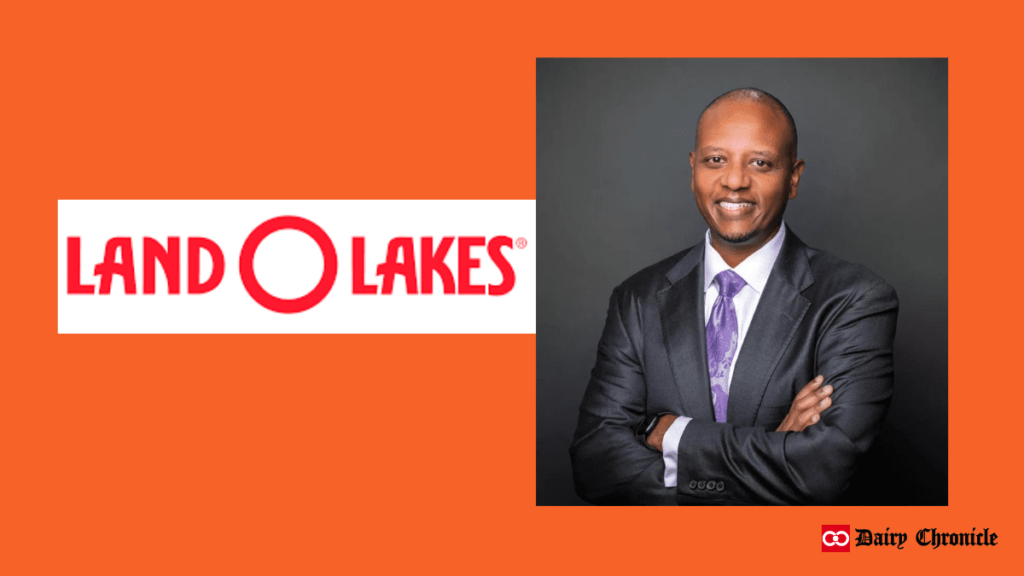 Land O’Lakes logo and CEO Teddy Bekele