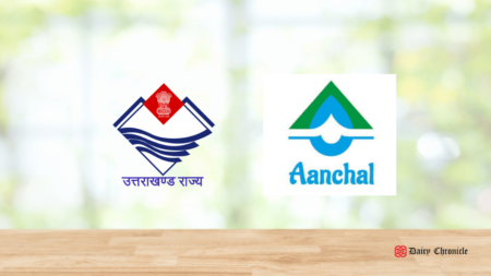 Uttarakhand government releases Rs 16 crore incentive for milk producers with Anchal Dairy Federation logo