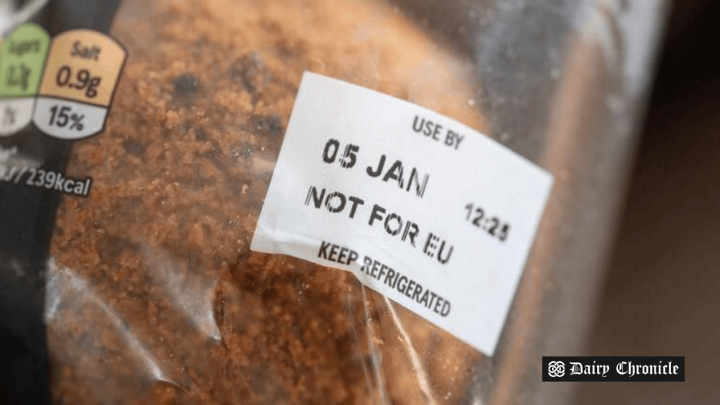 Postponed 'Not for EU' labeling scheme for UK meat and dairy products