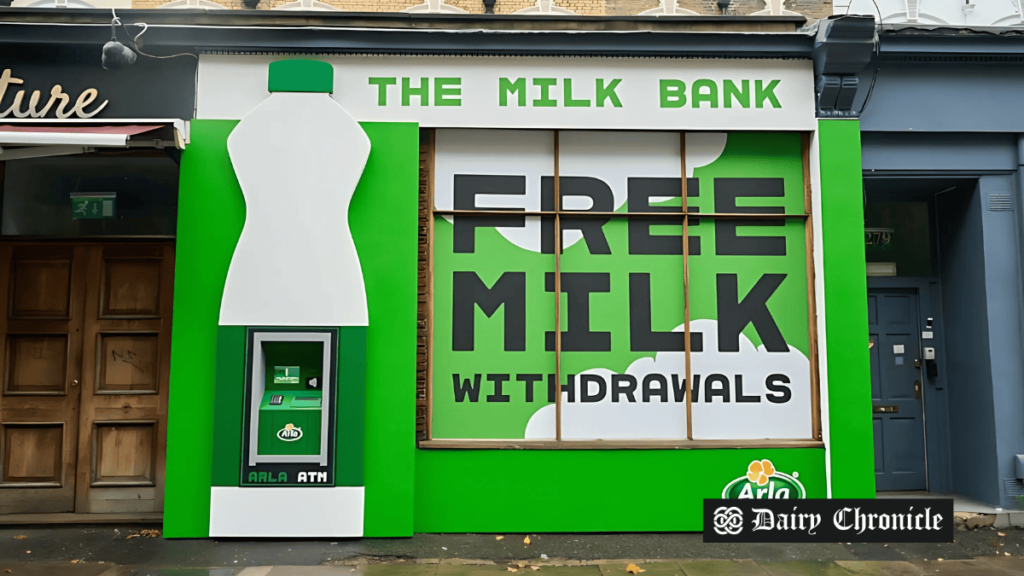 Arla providing fresh dairy products to UK food banks with new fridge initiative