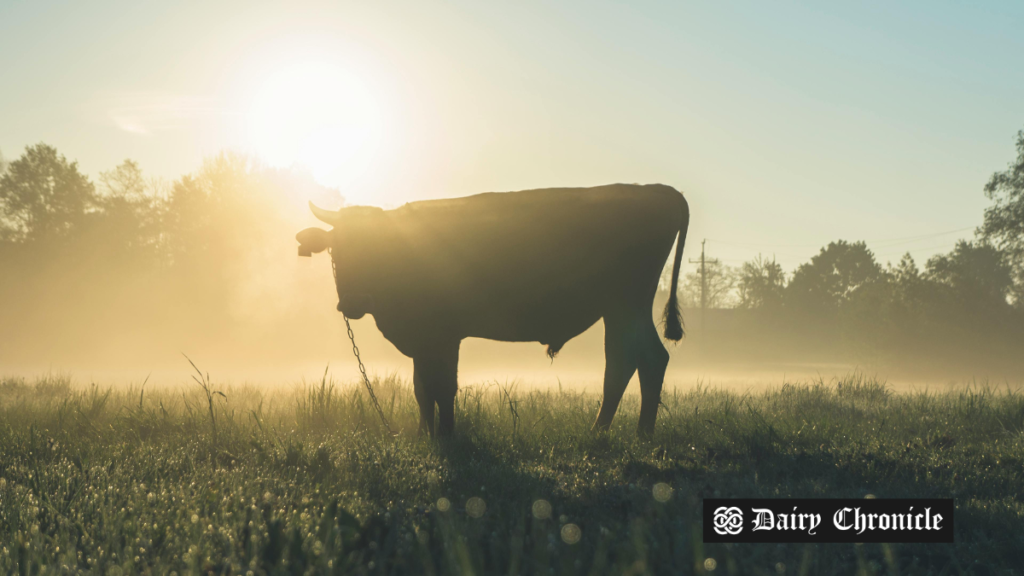 Rendering of proposed AI data center on dairy farm in Rakaia, New Zealand