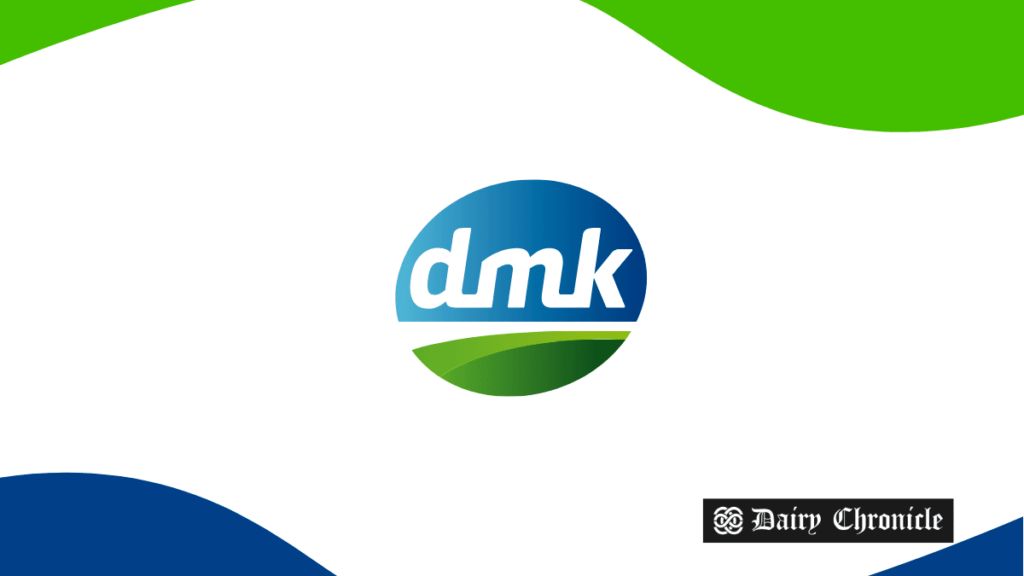 DMK Group's "All at One Table" event in Berlin discussing dairy industry sustainability.