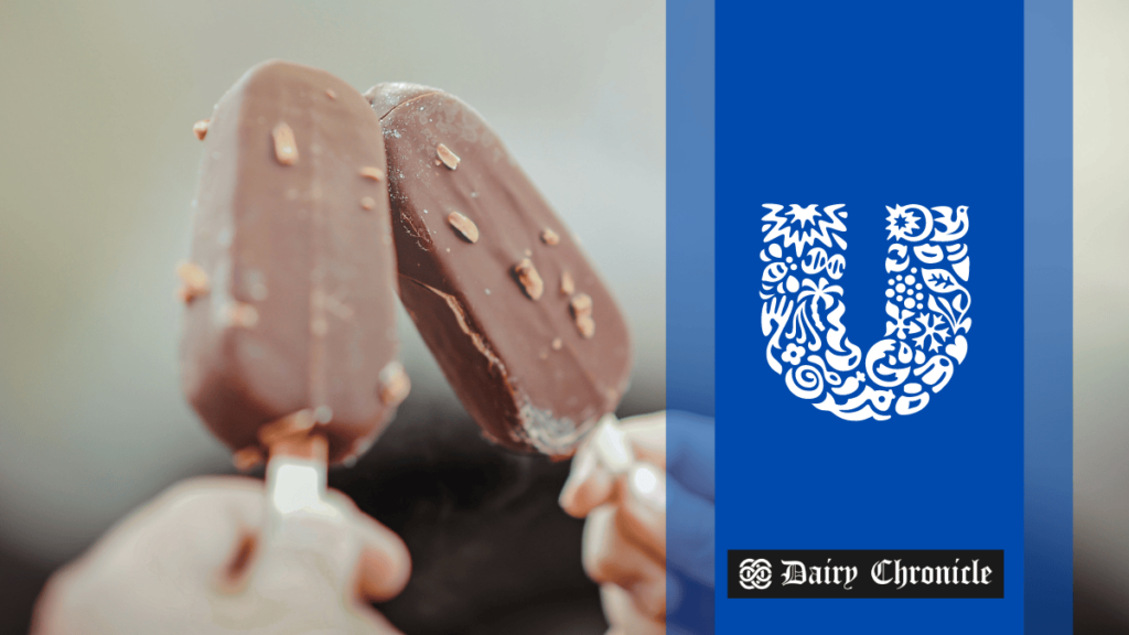 Ice cream candy with Hindustan Unilever Ltd (HUL) logo, symbolizing the company's strategic review of its ice cream business