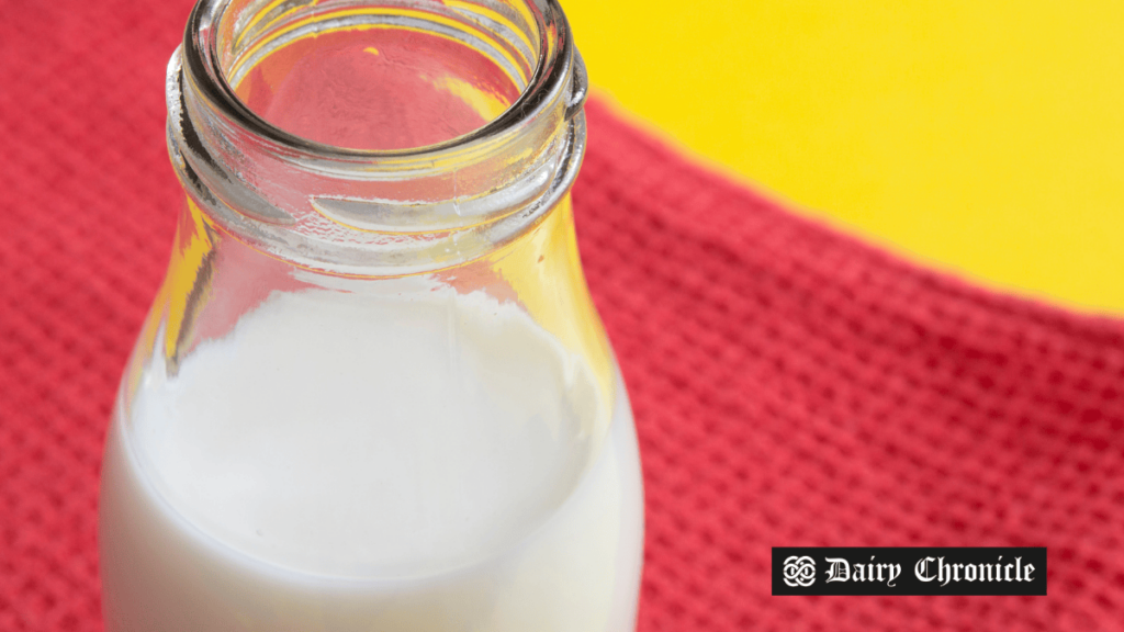 Open bottle of milk, symbolizing Jule Co., Ltd.'s fifth IPO attempt on the Beijing Stock Exchange in China.