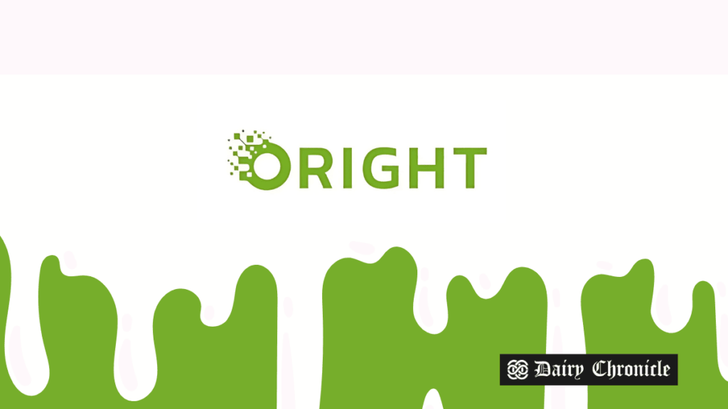 ORIGHT logo – Innovating India's dairy supply chain with advanced technology.