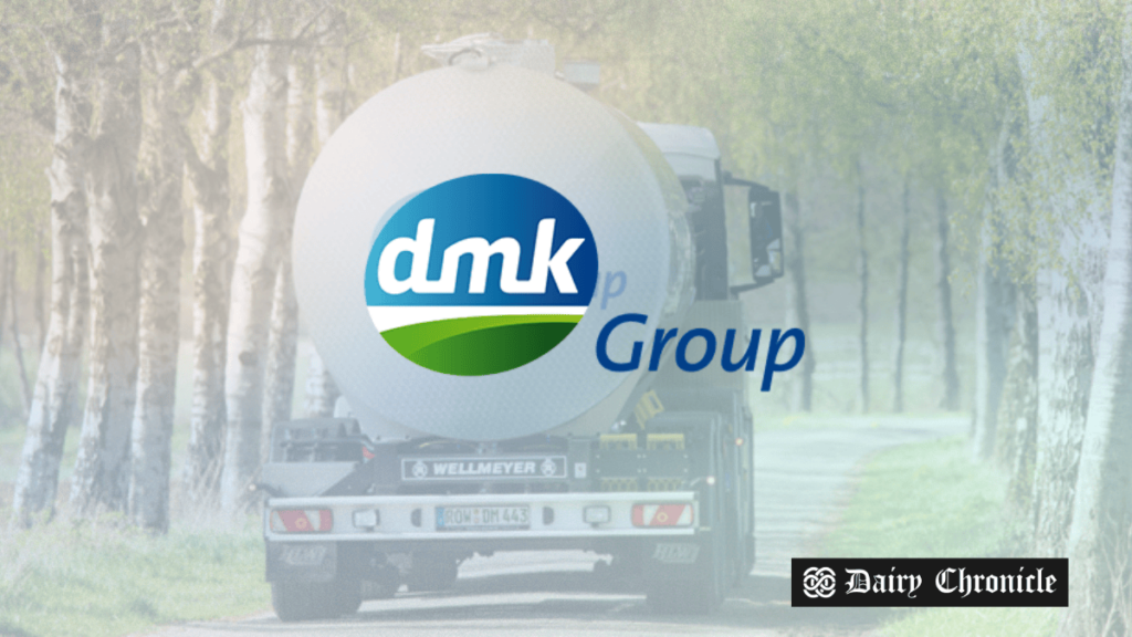 DMK Group logo with financial growth charts