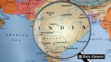 India map symbolizing economic ties with Latin America and the Caribbean