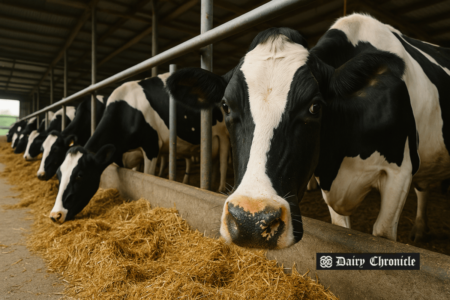 Indian dairy farmer conducting milk quality test – 2025 push for transparency in dairy sector