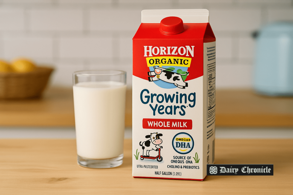 Child drinking a healthy dairy or milk alternative as part of improved nutrition.