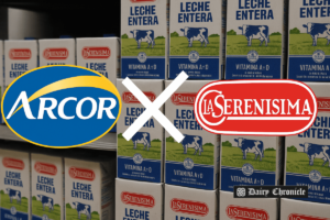 Illustration of a halted $1.4 billion dairy trade deal affecting Latin America's market dynamics