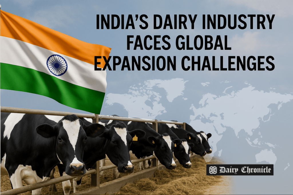 India's dairy industry faces challenges in global expansion