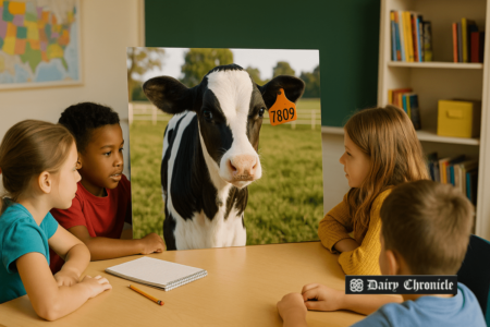Over 1.7 million students participate in educational programs about cows and dairy farming