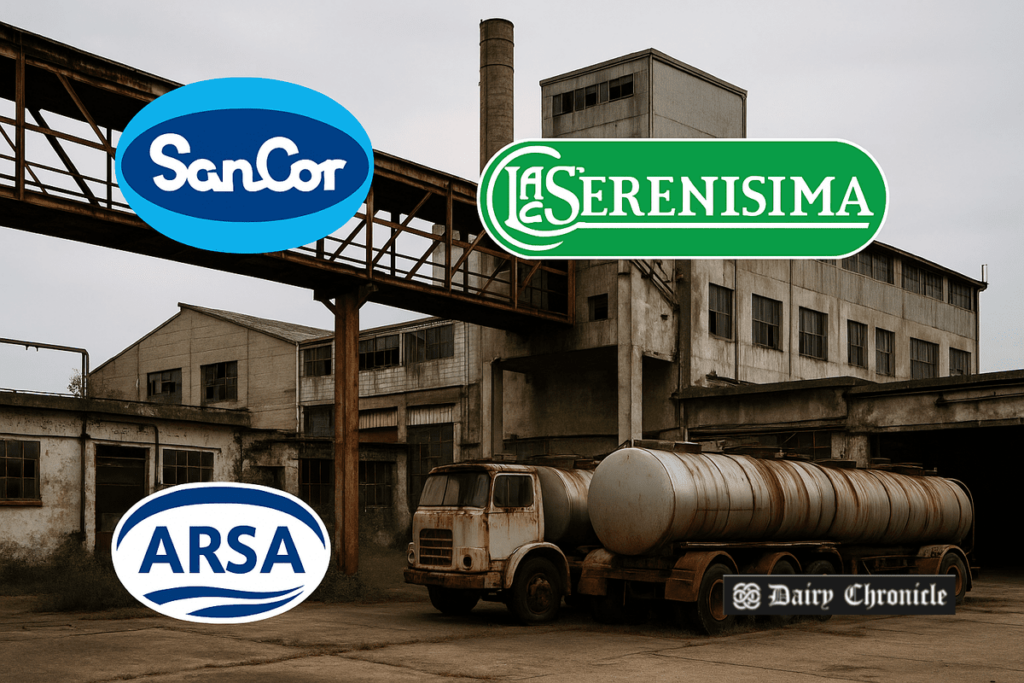 Argentinian dairy farm facing economic decline and labor unrest
