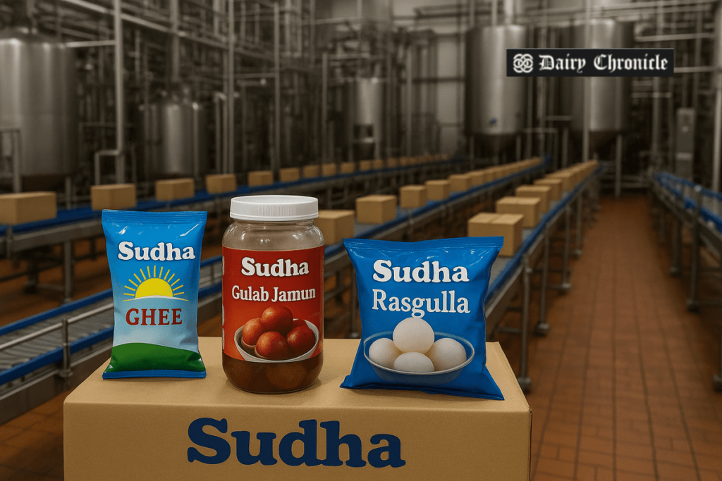 Sudha Dairy products representing Bihar’s global dairy expansion