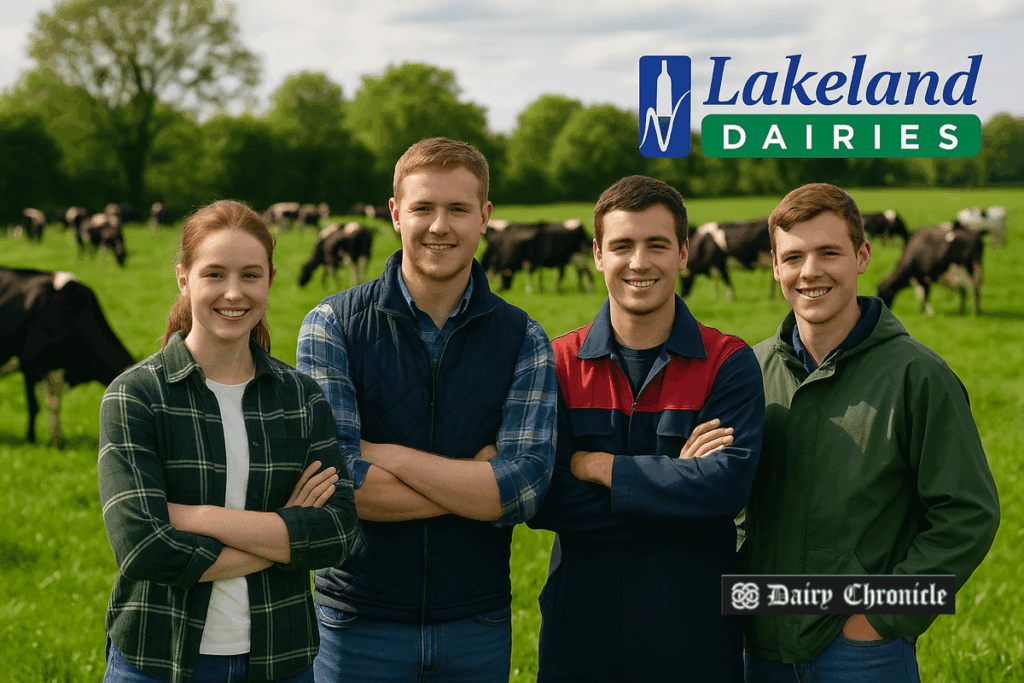Young professionals touring Lakeland Dairies facility as part of leadership program