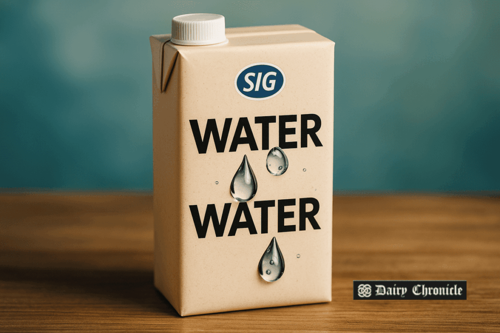 SIG’s aluminum-free milk carton promoting sustainable packaging