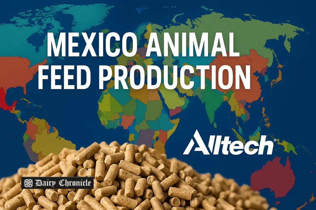 Mexico ranks fifth globally in animal feed production with 41.4 million metric tons output