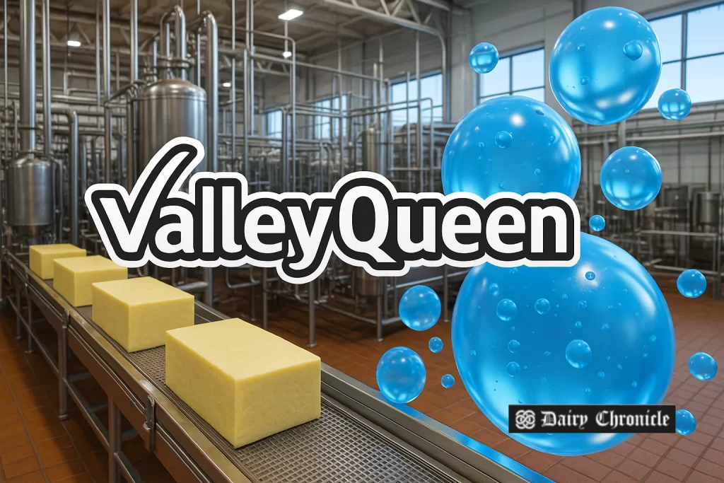 Researcher demonstrating nanobubble technology in a South Dakota dairy wastewater treatment facility.