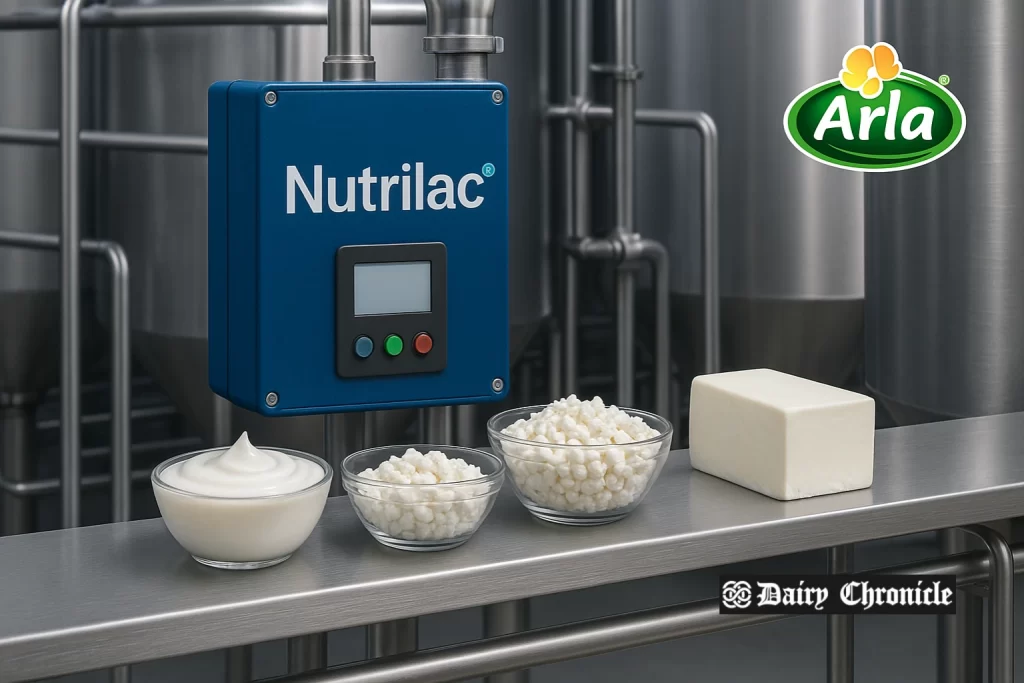 Nutrilac® whey protein solution by Arla used to eliminate acid whey waste in dairy production