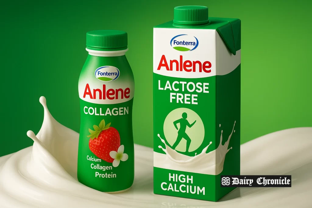 Fonterra Anlene MoveMax milk pack promoting adult nutrition in Thailand