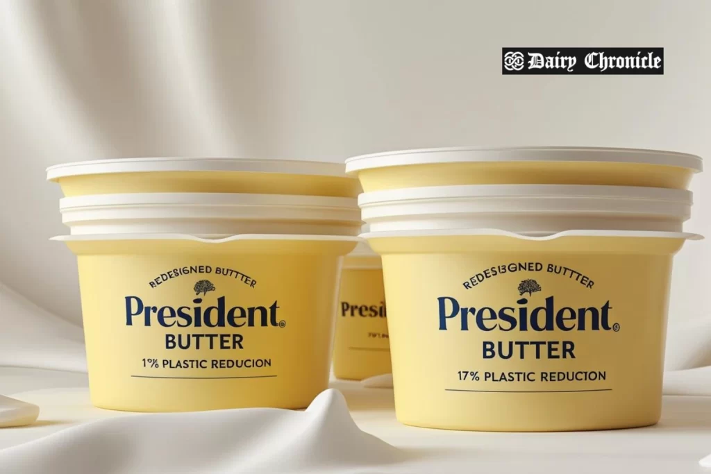 Lactalis UK reducing plastic packaging on Président butter tubs in effort to go greener