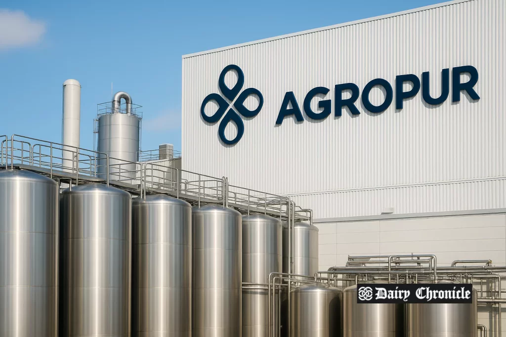 Agropur dairy facility showcasing products in Canada after market revival