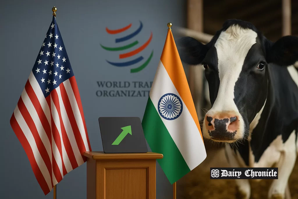 US-India trade tensions intensify due to disagreements over dairy import standards and market access
