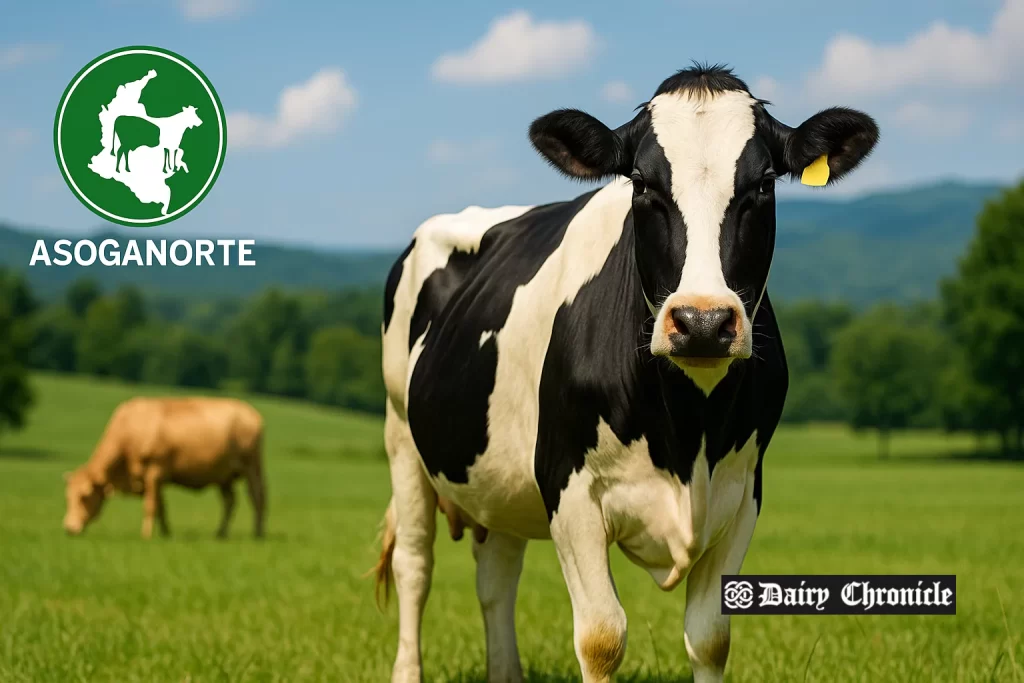 Cryopreserved cattle embryos being handled in a Colombian livestock research lab to protect native breeds