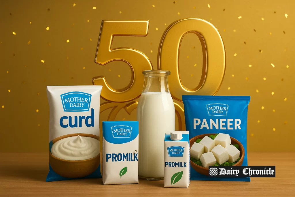Mother Dairy celebrating 50 years of excellence in India’s dairy sector