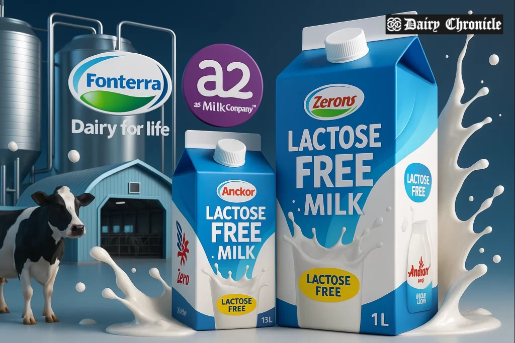Fonterra introducing lactose-free Milk products for consumers