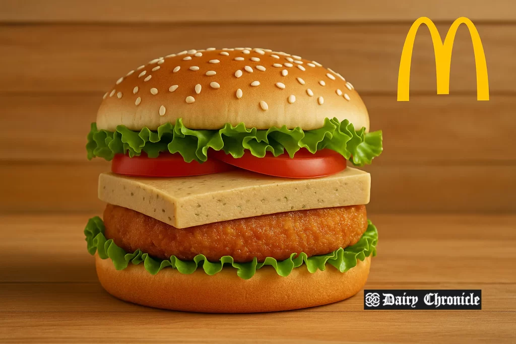 McDonald’s has launched a vegetarian protein slice in India, expanding its menu with a new plant-based option to meet growing consumer demand.