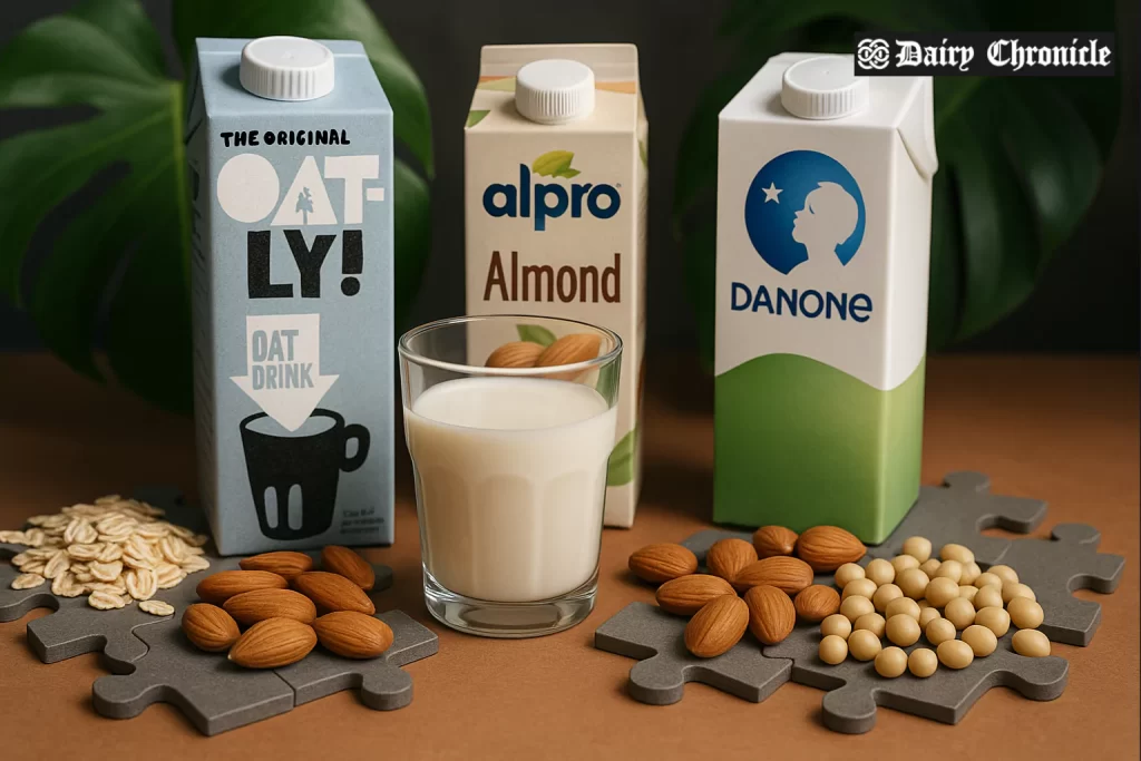 Plant-based milk market facing challenges in growth and consumer demand.